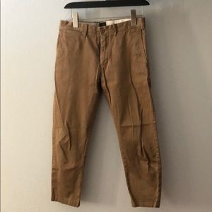 J Crew cropped chino pants - 28w